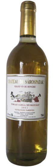 tokaji sarga muskotaly 2012